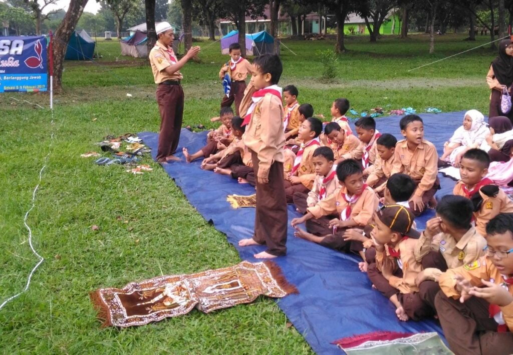 Acara mabit siswa SDIT Insan Aulia